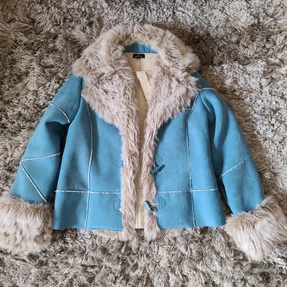 Kaity Jackets & Blazers - Faux Suede Coat